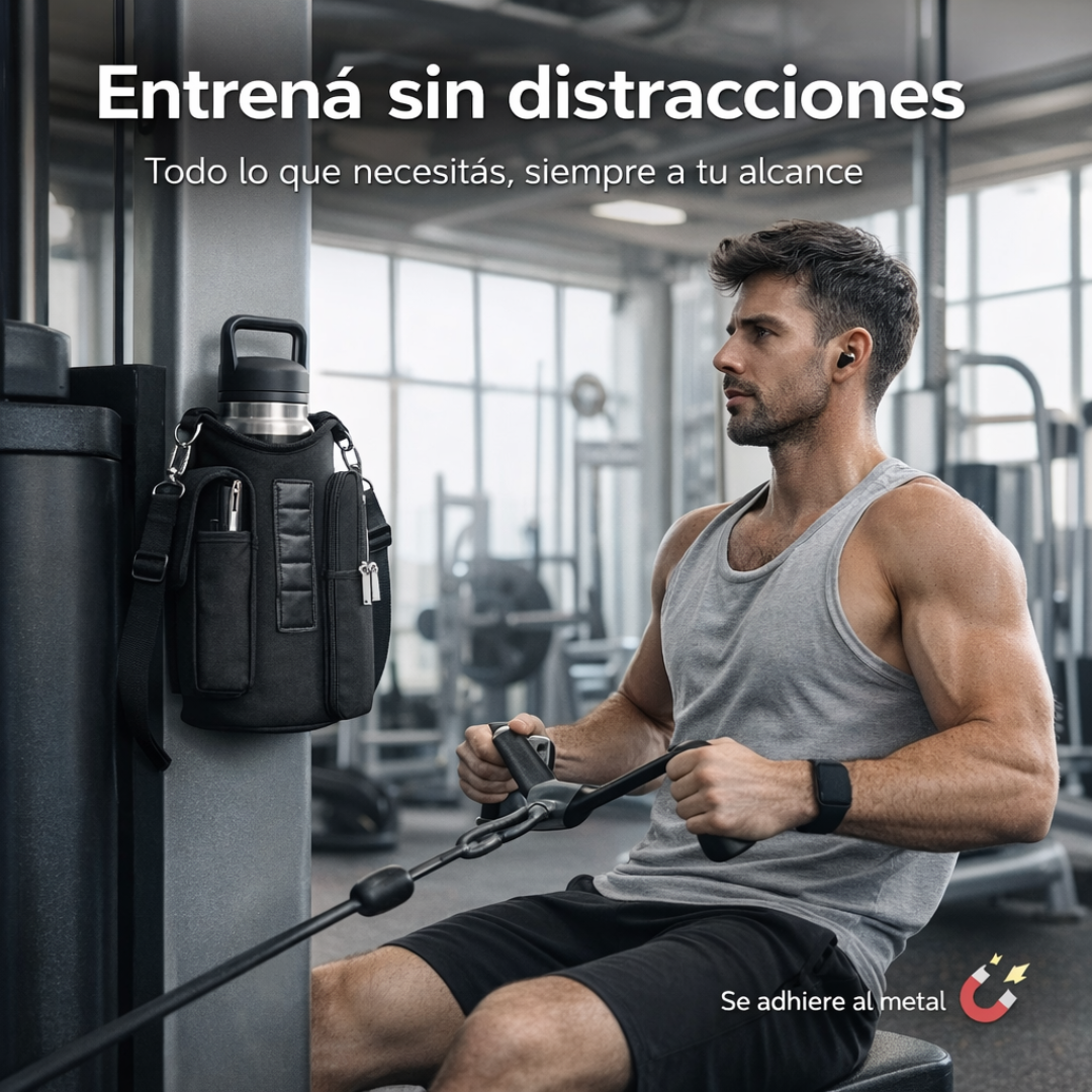 Mochila magnética para Gym – Mantén tus cosas limpias y organizadas