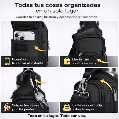 Mochila magnética para Gym – Mantén tus cosas limpias y organizadas